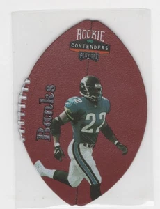 1998 PLAYOFF CONTENDERS FOOTBALL RC TAVIAN BANKS JACKSONVILLE JAGUARS #39 - Picture 1 of 2