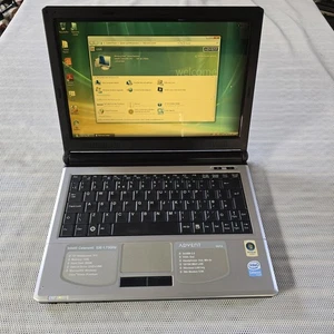 Advent 9912 laptop ,Intel Celeron, 12", Windows Vista, 80Gb HDD, 1Gb RAM (253) - Picture 1 of 20