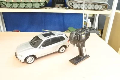 BMW Radio Control Car Silver Used, Damaged, No Box, 1:18 Scale 88w - Image 1 of 4