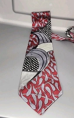 "Corbata para hombre Don Loper Beverly Hills 100 % seda italiana patrón 58""x4""" Foto 1 de 4