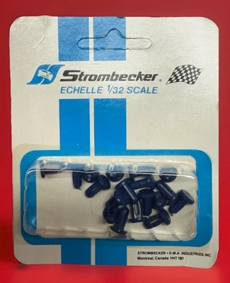 Coches ranurados de colección Strombecker Racing #109093 montaje en carrocería pasadores escala 1/32 y 1/24 Foto 1 de 2