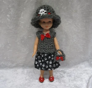 Passend für Penny Brite #13 Set Oberteil, Hut, Rock & Handtasche, handgefertigte Puppenkleidung - Bild 1 von 3