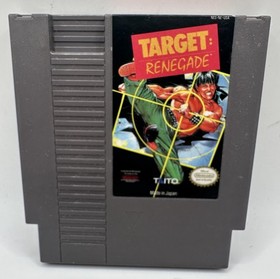 Target: Renegade (Nintendo NES, 1990) Game Only Tested NTSC