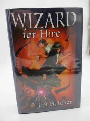 SIGNED FIRST 1st Edition Wizard for Hire Jim Butcher Hardback HB HC Sci Fi - Image 1 of 3