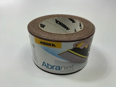 Rollo de lijado Mirka 9A-570-320 Abranet P320 Grit, 2-3/4" X 10 yardas de agarre de malla Foto 1 de 3