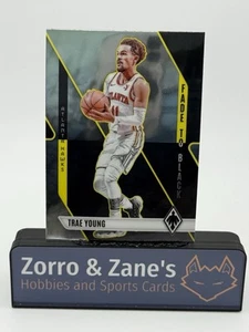 Trae Young 2023-24 Panini Phoenix - Fade to Black #16 - Atlanta Hawks - Picture 1 of 4