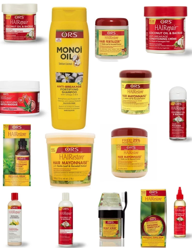 ORS HaiRepair Masque/Creme/Conditioner/Polisher/Oils/Shampoo/Sets Full Range - Image 1 of 1