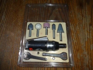 Vintage Chicago Tool Kit 1/4" Collet Pneumatic Die Grinder Tool ATGR019GZA - Picture 1 of 4