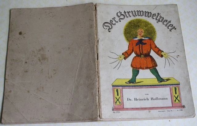 Dr. Heinrich Hoffmann: Der Struwwelpeter Nr. 3701 Kinderbuch antik Neuruppin - Bild 1 von 1