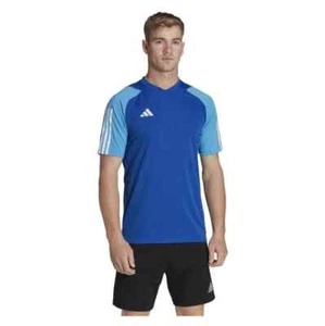 Adidas Hombre TIRO23 C JSY HU1296 AEROREADY Competición JERSEY_Azul Real_Grande - Imagen 1 de 5
