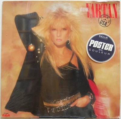 SYLVIE VARTAN Made In USA 1985 GERMAN SEaled LP + POSTER French Pop YA-YA - Imagem 1 de 2