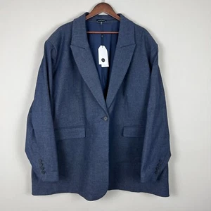 Chaqueta Blazer Universal Estándar Para Mujer 3XL 34 36 Percy Denim Look Elastizada Nueva - Imagen 1 de 17