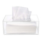  Papierserviette Schlafzimmerdekor Transparente Taschentuchbox Acryl