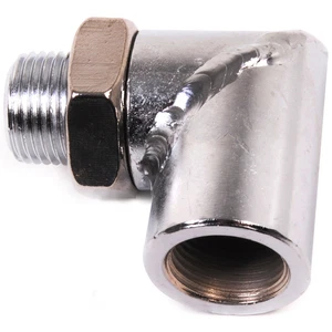 02 LAMBDA SENSOR EXHAUST DE CAT 90 DEGREE SPACER ADAPTER ECU FOOLER TRICKER - Picture 1 of 10