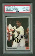 Michael Carbajal 1991 All World Boxing #59 PSA/DNA Encased On Card Autograph