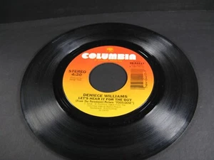 DENIECE WILLIAMS - LET'S HEAR IT FOR THE BOY - COLUMBIA 45 WPS - FOOTLOOSE - Picture 1 of 4