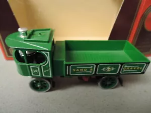 Matchbox Models of yesteday 1918 Atkinson Model D Steam Wagon Sand Gravel in OVP - Bild 1 von 2