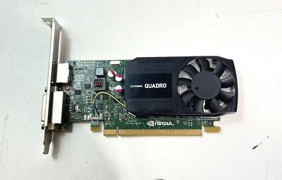 GRAPHICS CARD NVIDIA Quadro K620 2GB GDDR3 DVI-I DisplayPort Warranty Tested - Image 1 of 3