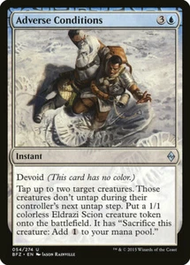 4 Adverse Conditions 4x x4 - NM - Battle for Zendikar - SPARROW MAGIC mtg - Picture 1 of 1
