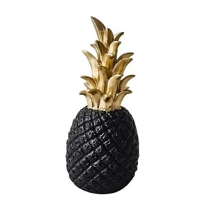 Desktop Decoration Resin Pineapple Wedding Decor Cabinet Decor Size 1 Black - Picture 1 of 8