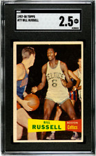 1957-58 Topps Rookie Bill Russell #77 SGC 2.5
