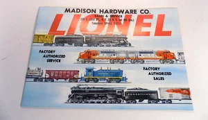 Lionel 1953 Train Catalog Great Original O O27 40 pages Madison Hardware - Picture 1 of 7