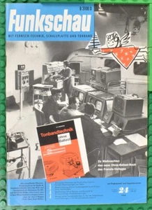 Funkschau Heft 24 1964 - Zeitschrift - TV-Technik - Tonband - Valvo Ad - Vintage - Picture 1 of 2