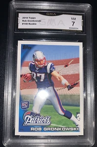 2010 Topps ROB GRONKOWSKI Rookie Card RC #148 GMA NM - 7 - Picture 1 of 2