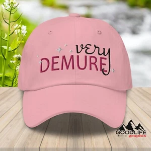 Very Demure Cutesy Ball Cap Dad Hat for Women - Picture 1 of 24