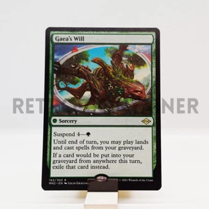 MTG Magic MH2 MODERN HORIZONS 2 - 1x EN NM 162 Gaea's Will - Picture 1 of 1