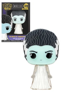 POP! Pin #09 Universal Monsters Bride Of Frankenstein - New, Unopened - Picture 1 of 3