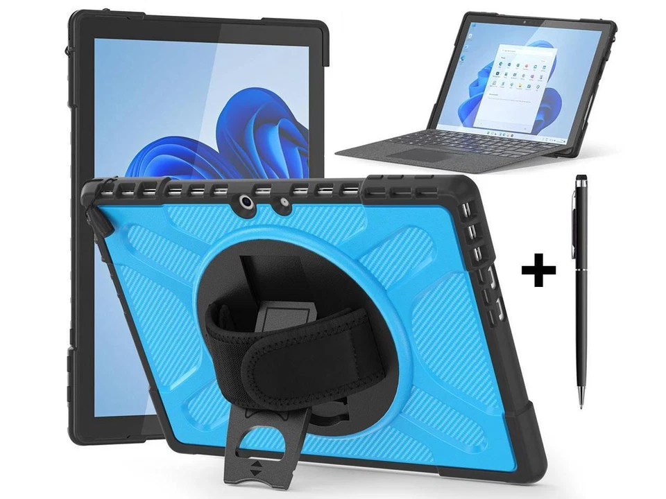 Cover Case For Microsoft Surface Pro 12 11 10 9 8 7 6 5 4 Go 4 3 2 1 with Stand - Image 1 of 4