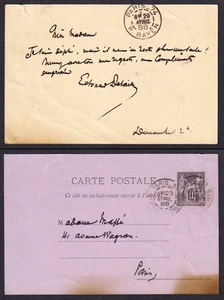 Eduard Detaille pintor pintor de batalla / autógrafo carta letra ALS 1888 - Imagen 1 de 1