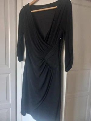 Coast Black Stretchy ,Non Crease Fabric. Size 14 - Image 1 of 4