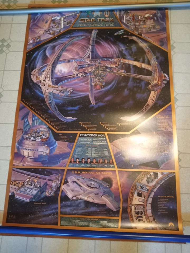 Póster recortado de SciPubTech Star Trek: Deep Space Nine #cr #st4 Foto 1 de 4