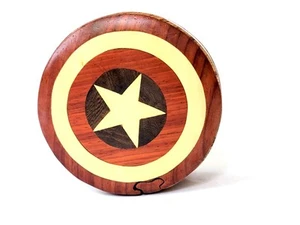 Handcrafted Wooden Intarsia Puzzle Box - Picture 1 of 3