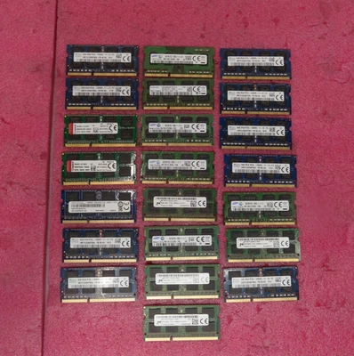 LOT OF 22 8GB DDR3 SO-DIMM MIXED BRAND& SPEED LAPTOP MEMORY RAM T9-A3 - Image 1 of 4