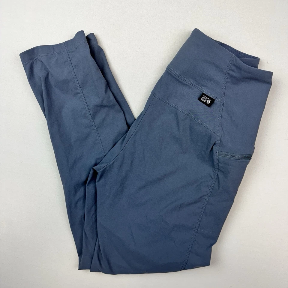 Calça de tornozelo feminina Mountain Hardwear Dynama XS cinza puxar ao ar livre OL9989  - Imagem 1 de 4