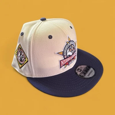 NEW ERA 9FIFTY Gorra Ligas Negras The Show 24 Edición Snapback Crema Bronceado Azul Marino Foto 1 de 3