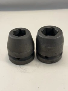 22mm & 27mm Impact Hex Socket 1” Sq Drive, Kennedy As Pictured. (D15 TD100) - Picture 1 of 5