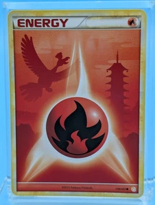 Fire Energy 116/123 Regular - Common - Heartgold & Soulsilver - MP - See Video - Picture 1 of 3