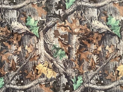 BY THE YARD 60” WIDE COTTON SOFT ADVANTAGE TIMBER CAMOFLAUGE FABRIC CAMO NEW - Image 1 of 4