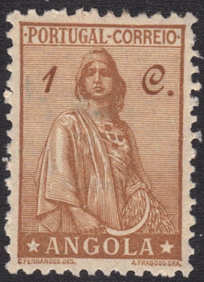 1932-46 Angola SC# 243 - Ceres - M-H Foto 1 de 2