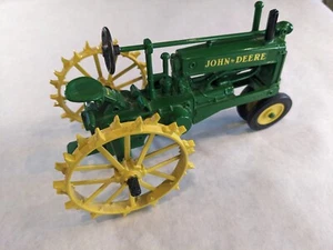 John Deere Model G 1937 Tractor Die Cast Ertl on Steel Pointed Wheels 1:16 - Picture 1 of 6