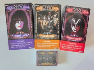 Scheda e scatole edizione Kiss Press Pass Tour 2009 - Foto 1 di 3