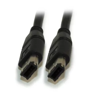 Cavo Firewire 400 / 1394 / iLink da 3 piedi 6 pin a 6 pin (chiaro/argento) - Foto 1 di 1