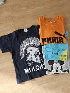 4 Jungen T-Shirts*Topolino/Disney*Größe 98*Kurzarm*Bedruckt*Mickey Mouse - Bild 1 von 5