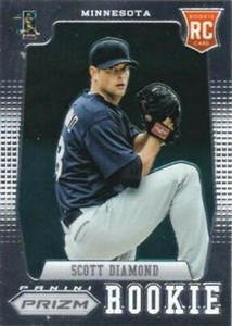 2012 Panini Prizm #161 Scott Diamond RC Minnesota Twins