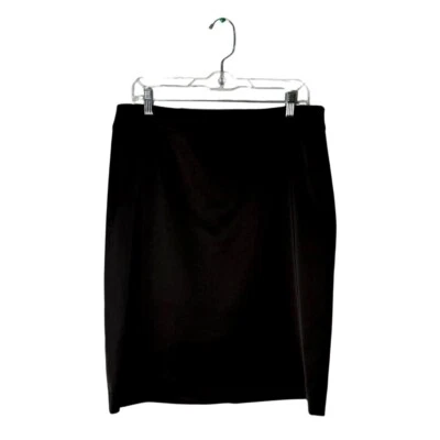 Tadashi Collection Pencil Skirt Black Knee-Length Size 12 Office Formal Wear - Image 1 of 4