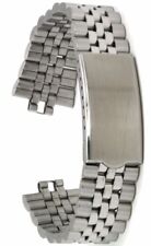 Edelstahluhrband Jubilee-Style Largeur de Bracelet 20 MM Rechange Articulé